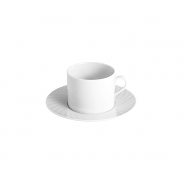Кофейная чашка с блюдцем "Waves Relief", V 0,15 л