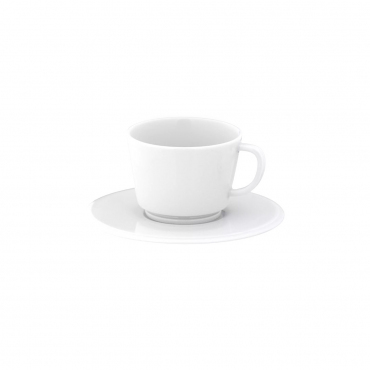 Кофейная чашка с блюдцем "Vitruv", V 0,1 л