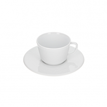 Кофейная чашка с блюдцем "Vitruv Graphic", V 0,15 л