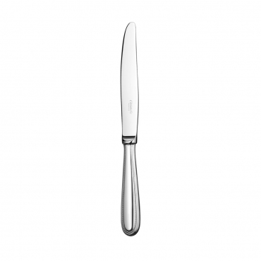 Нож столовый "Perles", посеребренная сталь, l 23 см