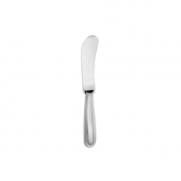 Нож для масла "Perles", посеребренная сталь, l 18 см