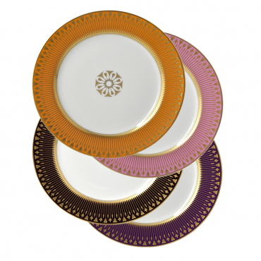 Салатная/десертная тарелка "Soleil Levant", набор из 4-х, d 21 см