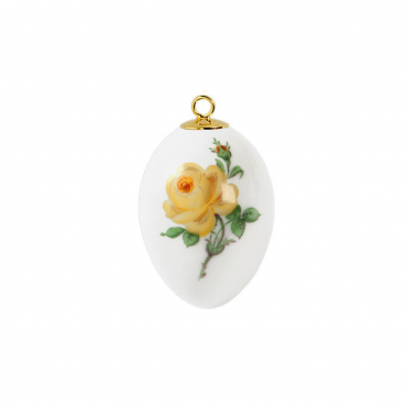 Украшение пасхальное "Желтая роза" "Yellow Rose", H 4,5 см