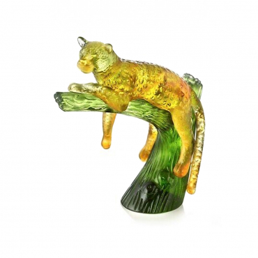 Статуетка "Бурштинова пантера" "Amber Panther", H 15 см