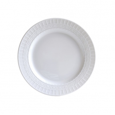 Салатная/десертная тарелка "Louvre White", d 21 см
