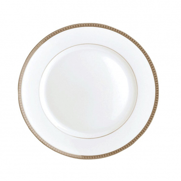 Обеденная тарелка инкрустированная платиной "Malmaison", d 26 см