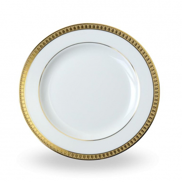 Обеденная тарелка с позолотой "Malmaison", d 26 см