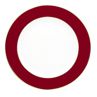 Подстановочная тарелка красная "Opaline", d 29,5 см