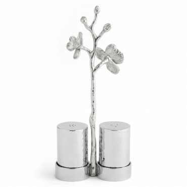 Сільничка та перечниця "White Orchid", h 21 см