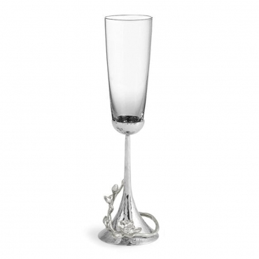 Келих для шампанського "WHITE ORCHID", кришталь, набір з 2-х, H 26 см