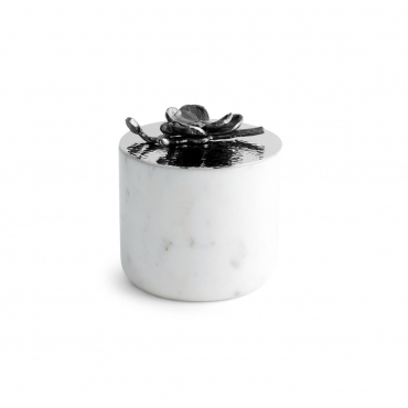 Свічка "Black Orchid Marble Candle", h 11 см 