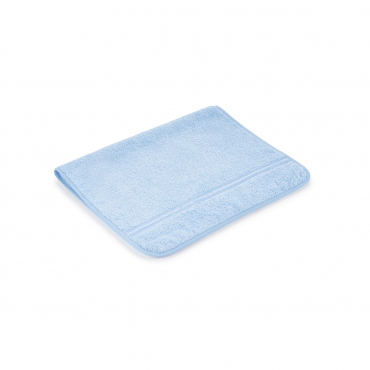 Гостевое полотенце голубое "2 LINES", 30х50 см