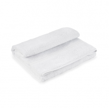Гостевое полотенце белое "2 LINES", 30х50 см