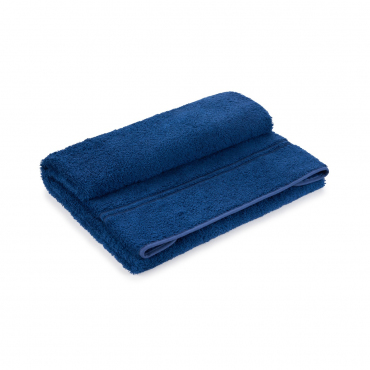Гостевое полотенце синее "2 LINES", 40х80 см