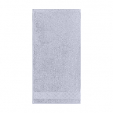 Рушник для рук махровий сірий "Caresse", 50x100 см