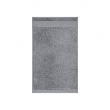 Гостевое полотенце махровое серое "Caresse", 30x50 см