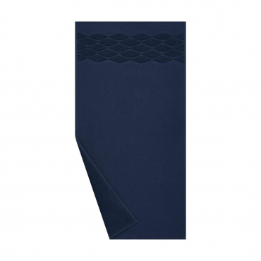 Полотенце для рук темно-синее "Wave", 50x100 см