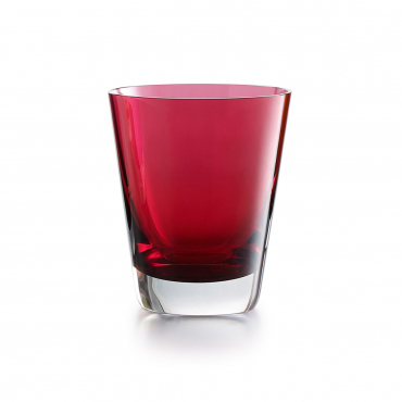 Набор из двух красных стаканов "Mosaïque", h 10 см