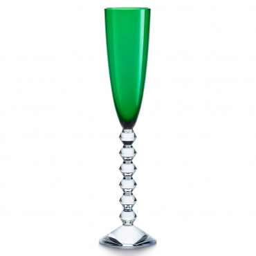 Бокал для шампанского зеленый "VEGA FLUTISSIMO GREEN X2", набор из 2-х, h 29 см