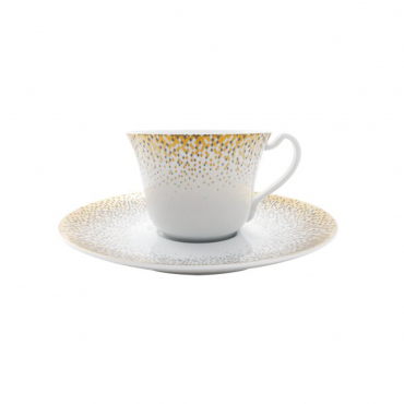 Чайная чашка / чашка для капучино с блюдцем "Souffle d’Or", V 0,38 л