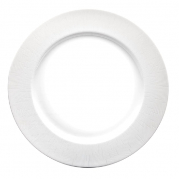 Блюдо кругле глибоке  "Infini Blanc", D 31,5 см