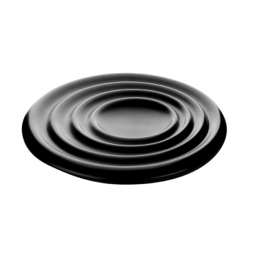 Обеденная тарелка черная "Pulsar", 29,5 см
