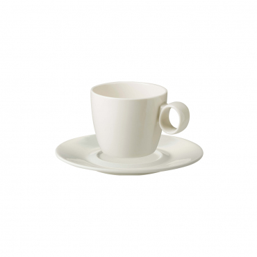Чайна чашка / Чашка для капучино з блюдцем "Lux", d 18 см (тільки блюдце)