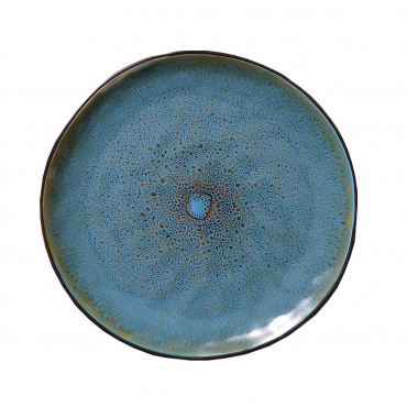 Обеденная тарелка "Turquoise Lotus", d 27 см
