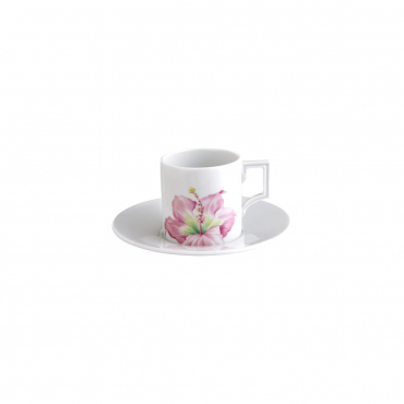 Чашка для еспресо з блюдцем "Cosmopolitan Giant Bloom", V 0,05 л