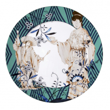 Подстановочная тарелка "Meissen Collage Noble Chinese", d 33 см