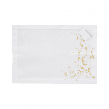 Плейсмат із золотою вишивкою "Bloom", 35x50 см