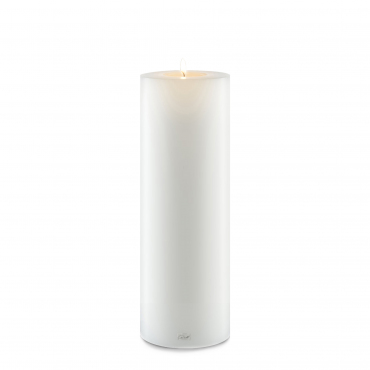 Подсвечник белый в виде свечи "Farluce", h 45 см