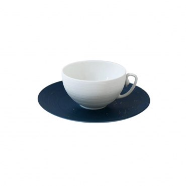 Чайна чашка із синім блюдцем "Hemisphere", v 0,22 л (тільки чашка)