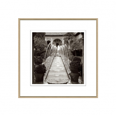 Фотопринт у рамі "Sepia Landscape", 61x61 см