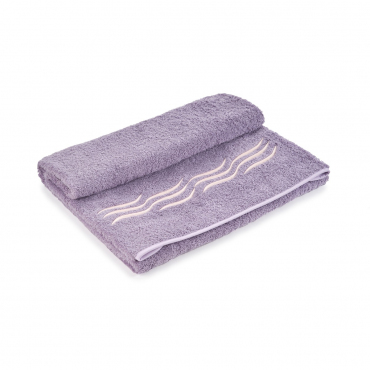 Гостевое полотенце пурпурное "WAVES", 40х80 см