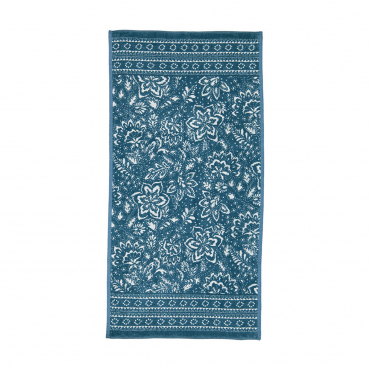Полотенце для рук, шенилл "Indigo Bloom", 50x100 см