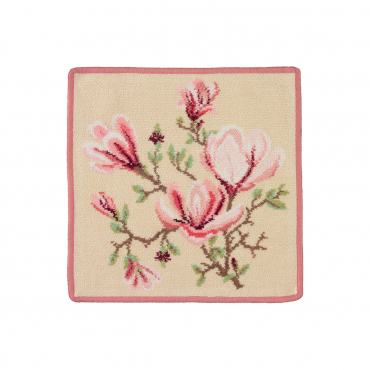 Полотенце для лица с розовым кантом "Magnolia", 30х30 см