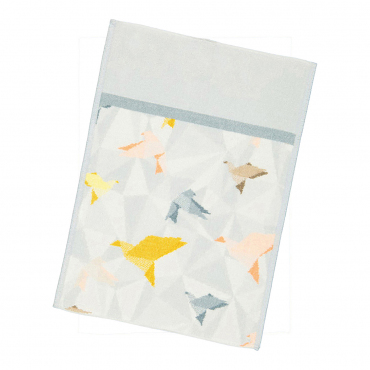 Банное полотенце, шенилл "Origami", 100x150 см